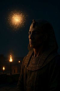 Illustration zu »Damals ... in Ägypten« mit »Amenhoteps Matrone« Damals ... in Ägypten (Illustration)